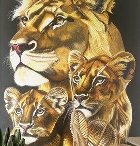 Lioness and Cubs (2024)